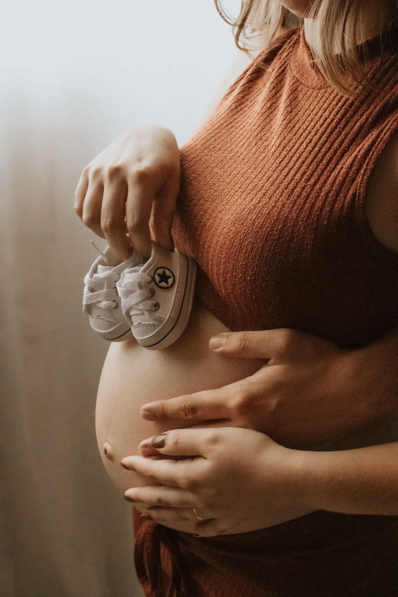 Maman attendant son bébé